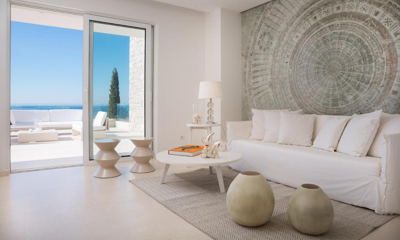 Luxury Seafront Villa Primosten Glamour With Private Pool, Sauna And Gym At The Beach In Primosten Exterior photo