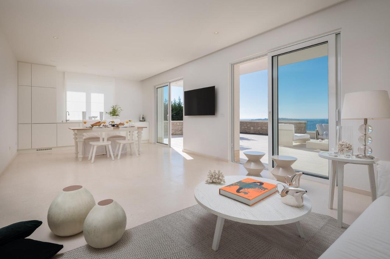 Luxury Seafront Villa Primosten Glamour With Private Pool, Sauna And Gym At The Beach In Primosten Exterior photo