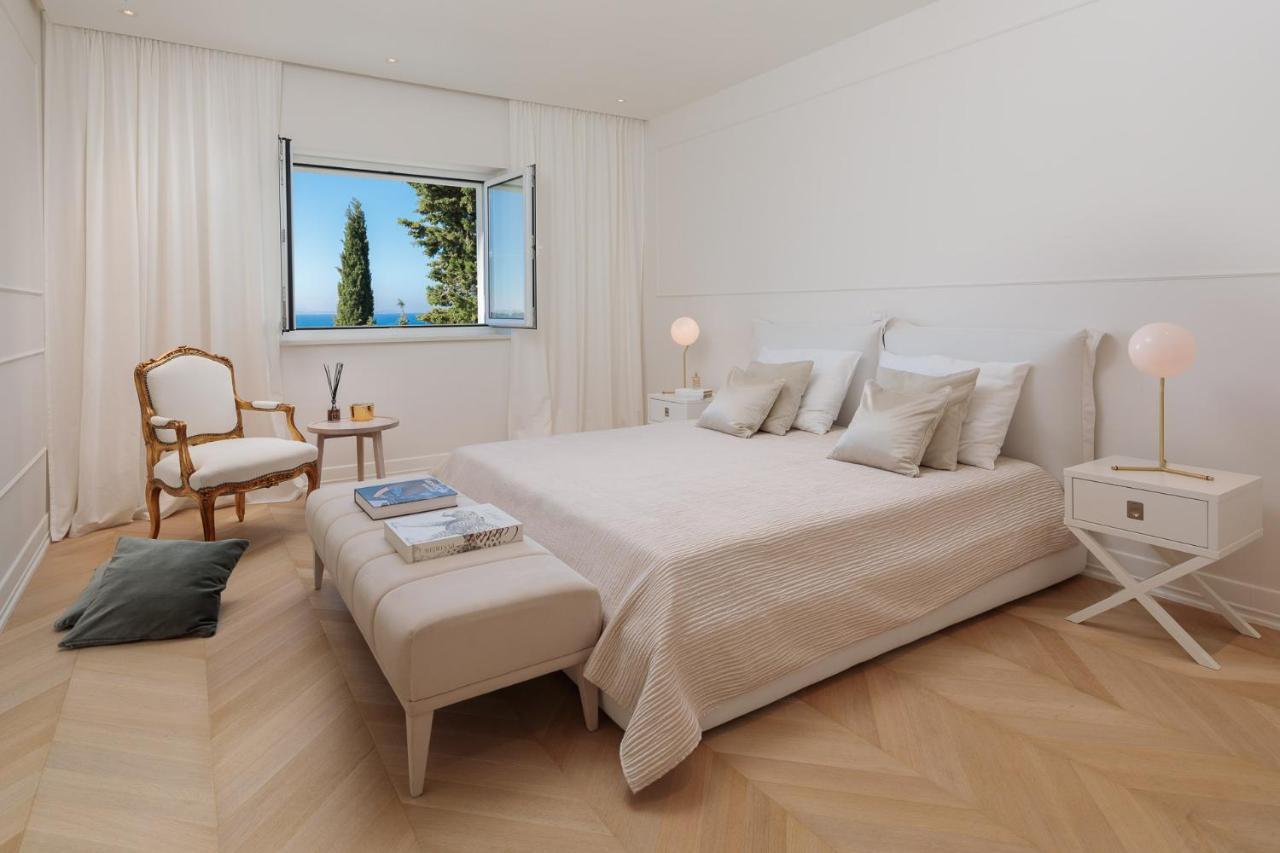 Luxury Seafront Villa Primosten Glamour With Private Pool, Sauna And Gym At The Beach In Primosten Exterior photo